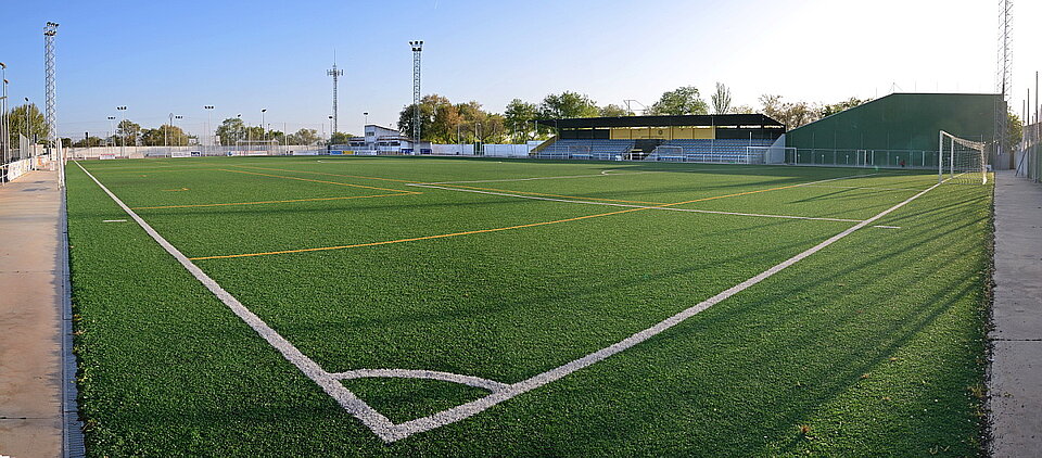 Vista general del Complejo Deportivo Municipal de Argamasilla de Alba